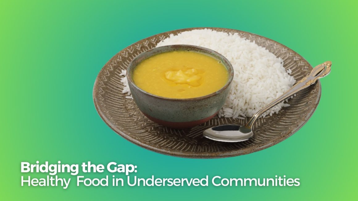 Develop a plan to increase access to healthy, affordable food in underserved communities