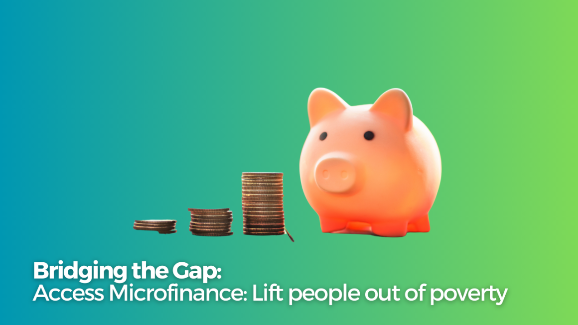 Microfinance: How can we expand access to microfinance in order to help lift individuals and families out of poverty?