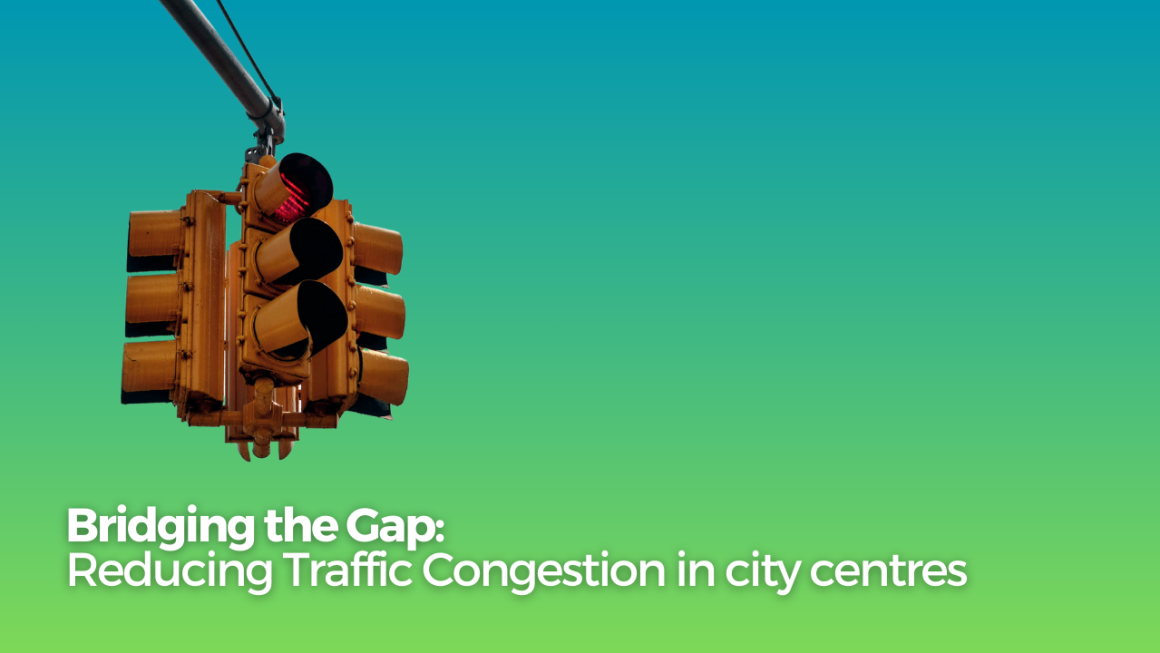 How might we reduce traffic congestion in city centers while maintaining access to businesses and public transportation?